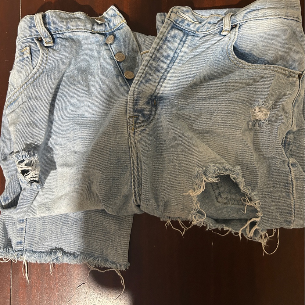 Blue Distressed Jeans